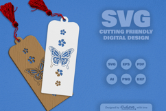 Butterfly Bookmark SVG Product Image 2