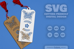 Butterfly Bookmark SVG Product Image 2