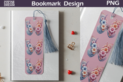 Butterfly Floral Bookmark | Botanical Butterfly Bookmark Product Image 1