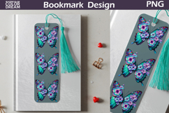 Butterfly Floral Bookmark | Botanical Butterfly Bookmark Product Image 1