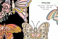 Butterfly Clipart Summer Clipart  Butterfly Png Bundle