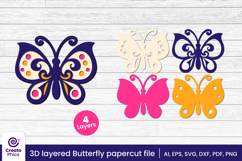 butterfly cut file-butterfly svg-butterfly template-paper cut-papercut-butterfly-decorative