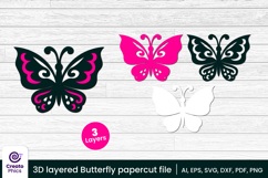 butterfly cut file-butterfly svg-butterfly template-paper cut-papercut-butterfly-decorative