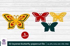 butterfly cut file-butterfly svg-butterfly template-paper cut-papercut-butterfly-decorative