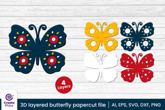butterfly cut file-butterfly svg-butterfly template-paper cut-papercut-butterfly-laser cutting