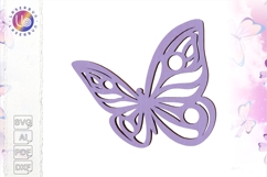 Butterfly Silhouette SVG for Laser Cut and DIY Crafts Product Image 1