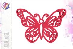 Butterfly SVG for Cricut and Silhouette Papercut Projects Product Image 1