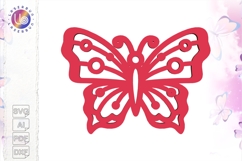 Versatile Butterfly SVG for Laser, Cricut, and Manual Use Product Image 1