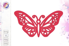 Butterfly Keychain SVG for Cricut and Laser DIY Crafts Product Image 1