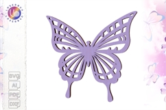 Cricut SVG Butterfly Template for Laser and Paper Cutting Product Image 1