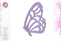 Decorative Butterfly Cut File for Cricut and Laser Use Product Image 1