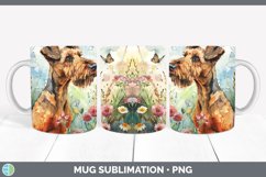 GorgeousButterfly Dog Mug Wrap design.