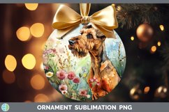 GorgeousButterfly Dog Ornament design.