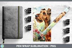 GorgeousButterfly Dog Pen Wrap design.