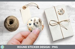 GorgeousButterfly Dog Stickers design.