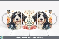 GorgeousButterfly Dog Mug Wrap design.