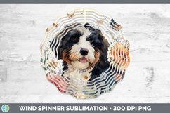 GorgeousButterfly Dog Wind Spinner design.