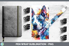 GorgeousButterfly Dog Pen Wrap design.