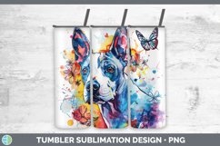 GorgeousButterfly Dog Tumbler design.