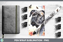 GorgeousButterfly Dog Pen Wrap design.