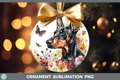 GorgeousButterfly Dog Ornament design.