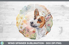 GorgeousButterfly Dog Wind Spinner design.