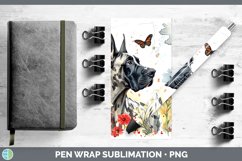 GorgeousButterfly Dog Pen Wrap design.