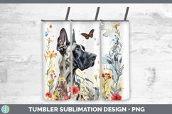 GorgeousButterfly Dog Tumbler design.