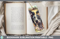 GorgeousButterfly Dog Bookmark design.