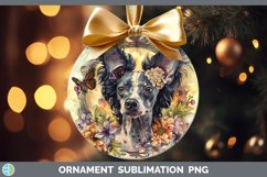 GorgeousButterfly Dog Ornament design.