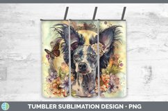 GorgeousButterfly Dog Tumbler design.