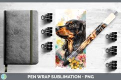 GorgeousButterfly Dog Pen Wrap design.