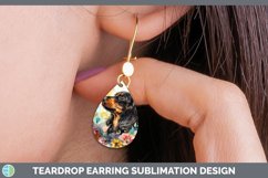 GorgeousButterfly Dog Teardrop Earrings design.