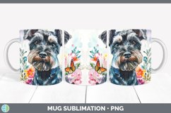 GorgeousButterfly Dog Mug Wrap design.