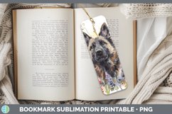 GorgeousButterfly Dog Bookmark design.