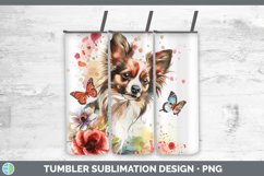 GorgeousButterfly Dog Tumbler design.