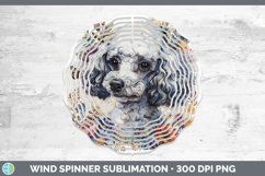 GorgeousButterfly Dog Wind Spinner design.