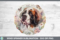 GorgeousButterfly Dog Wind Spinner design.