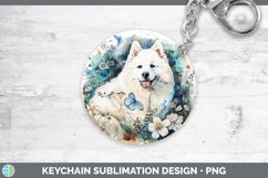 GorgeousButterfly Dog Keychain design.