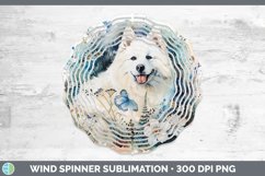 GorgeousButterfly Dog Wind Spinner design.