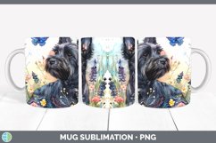 GorgeousButterfly Dog Mug Wrap design.