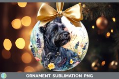 GorgeousButterfly Dog Ornament design.