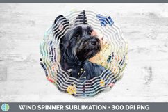 GorgeousButterfly Dog Wind Spinner design.