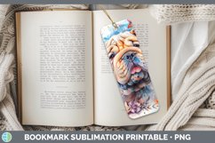 GorgeousButterfly Dog Bookmark design.