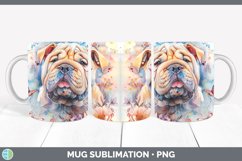GorgeousButterfly Dog Mug Wrap design.