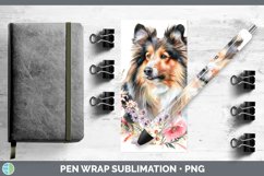 GorgeousButterfly Dog Pen Wrap design.