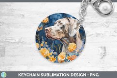 GorgeousButterfly Dog Keychain design.