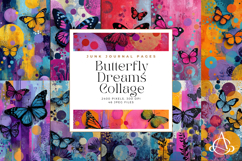 Butterfly Dreams Collage Junk Journal Pages Product Image 1