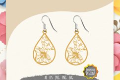 Butterfly Earring Template Product Image 1