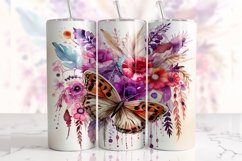 Tumbler Sublimation Leopard 20 oz tumbler wrap Png 